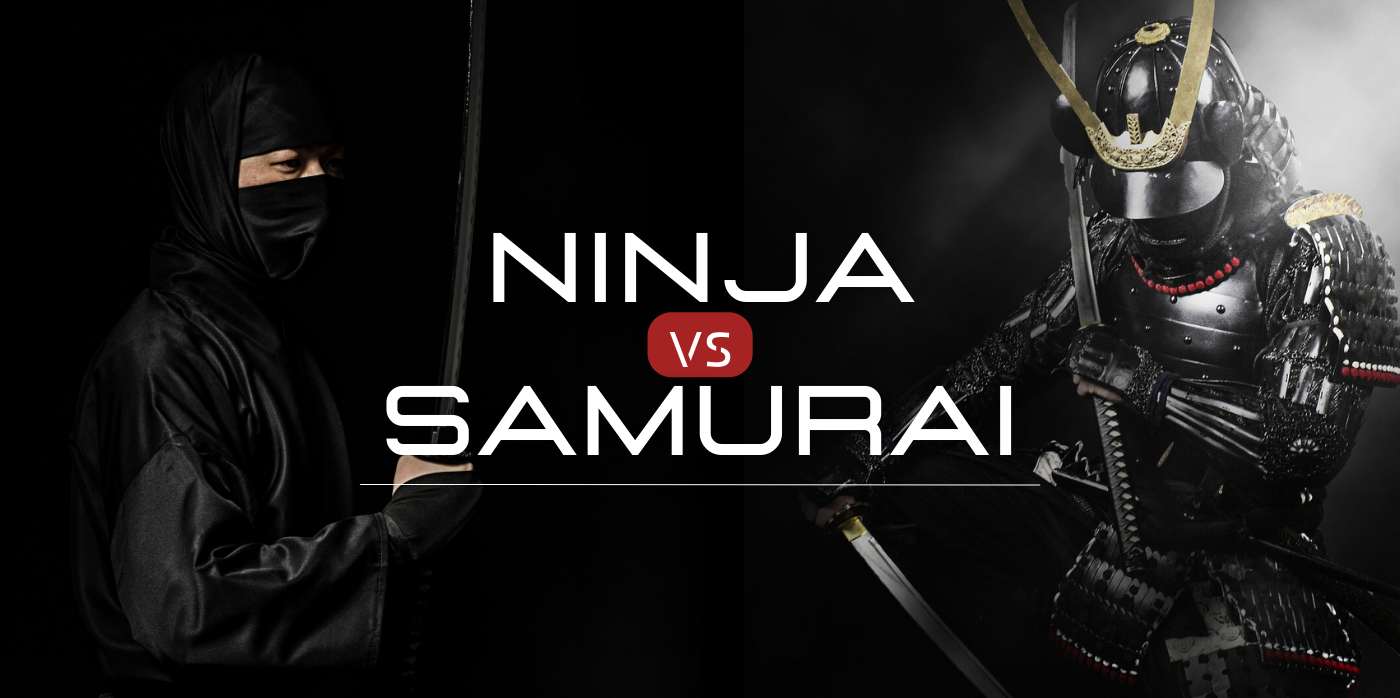 Ninja VS Samurai Katana