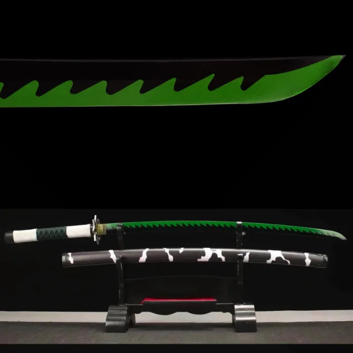 Green Blade Katana