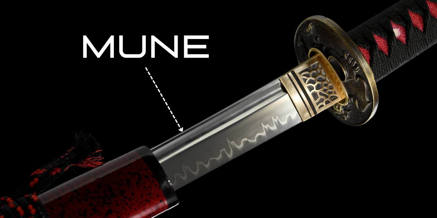 what is the mune of a katana