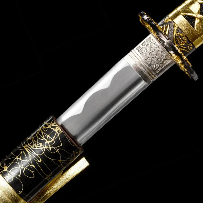 Black and Gold Katana