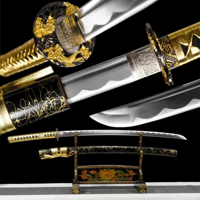 Black and Gold Katana