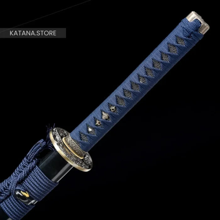 Blue dragon katana