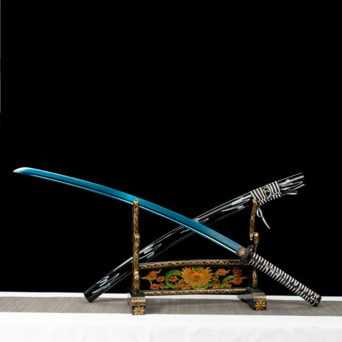 Blue Electric Tachi Sword