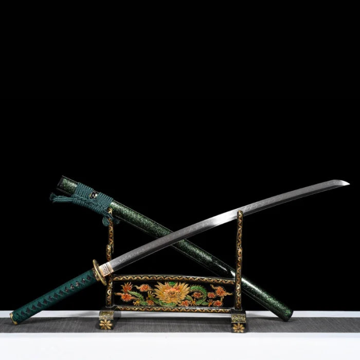 Dark Green Katana