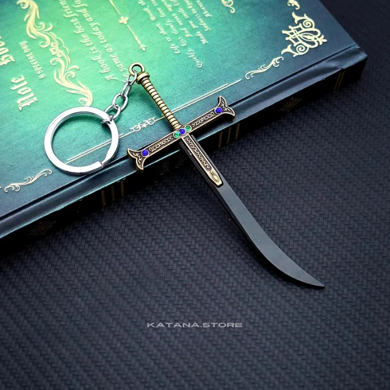 Dracule Mihawk Sword Keychain - O-shaped buckle