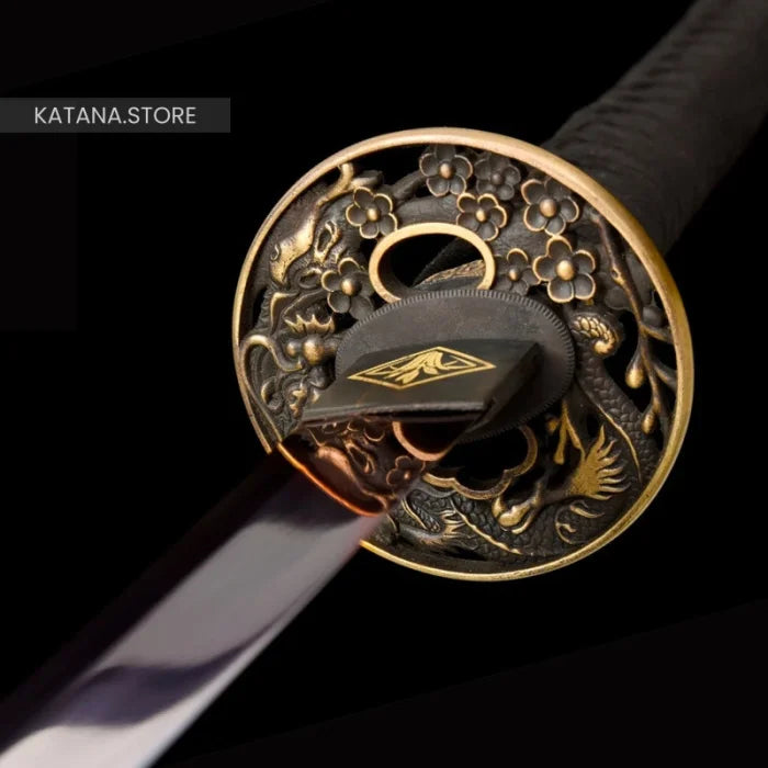 Dragon samurai sword