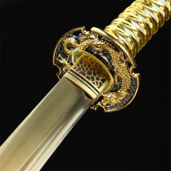 Golden Dragon Katana