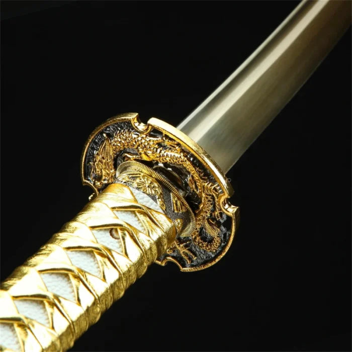 Golden Dragon Katana