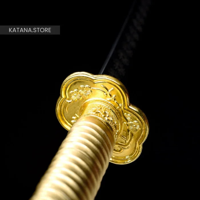 Golden katana