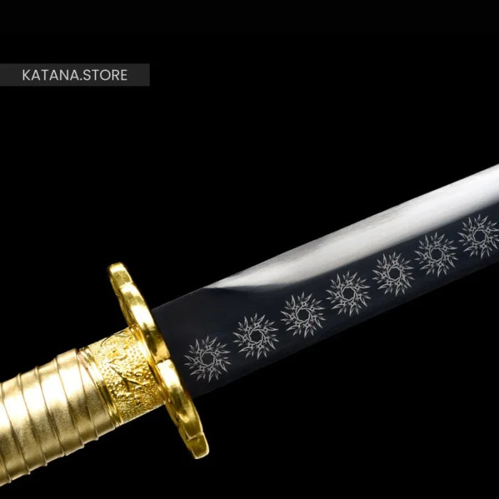 Golden katana