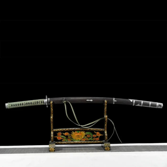 Green Antique Katana