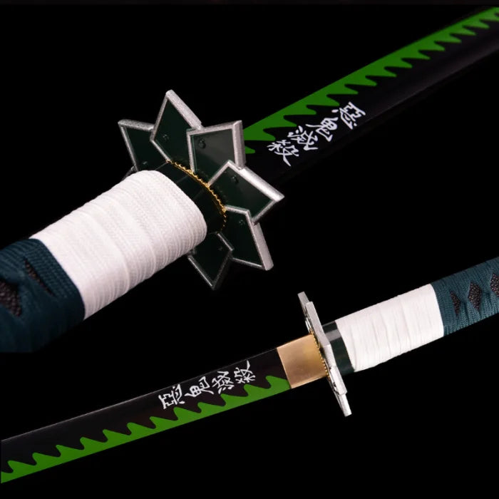 Green Blade Katana