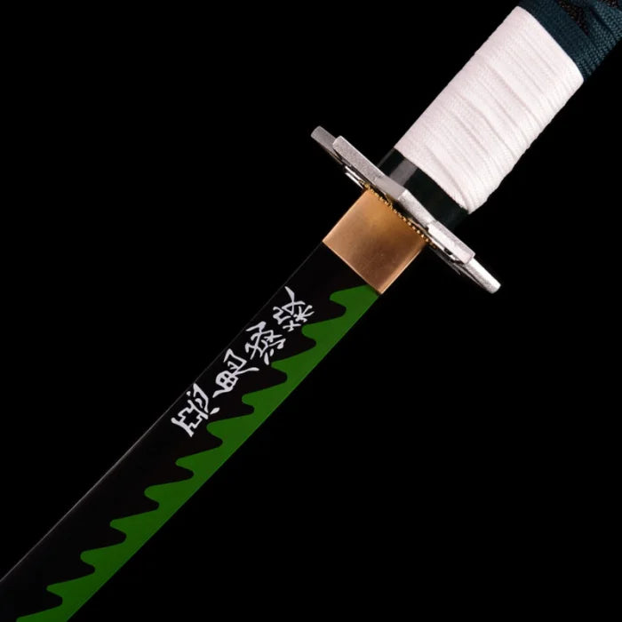 Green Blade Katana