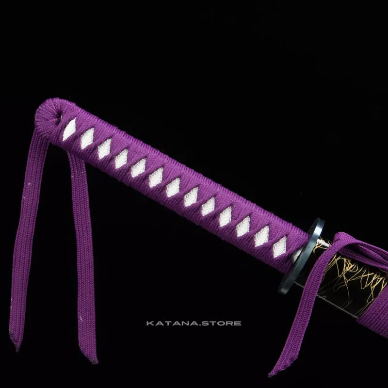 Purple and Gold Katana