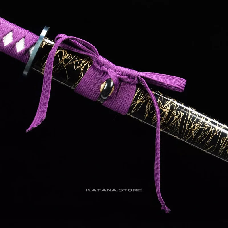 Purple and Gold Katana