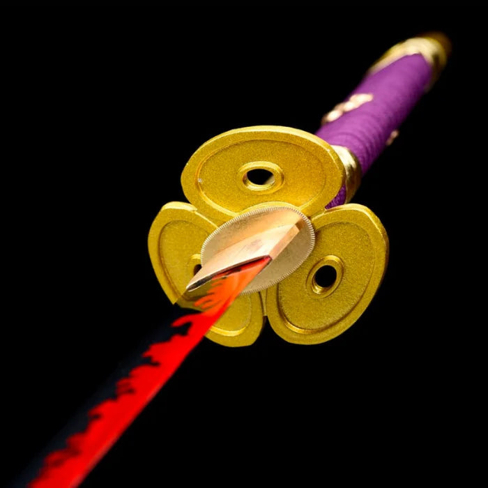 Purple Anime Katana