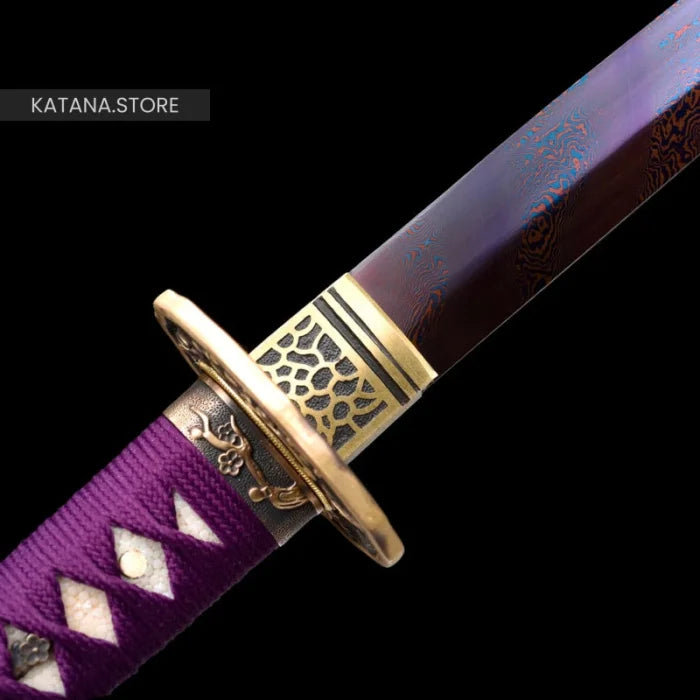 Purple katana