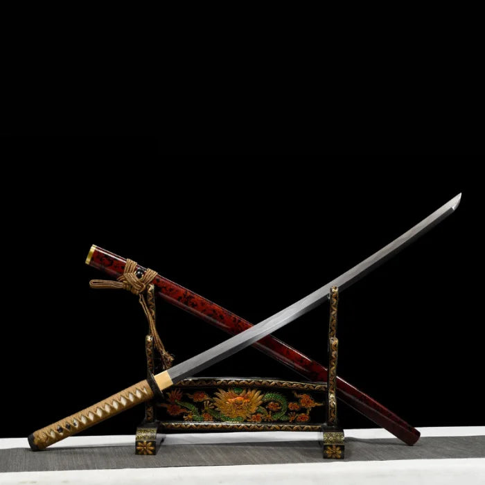 Red and Gold Katana