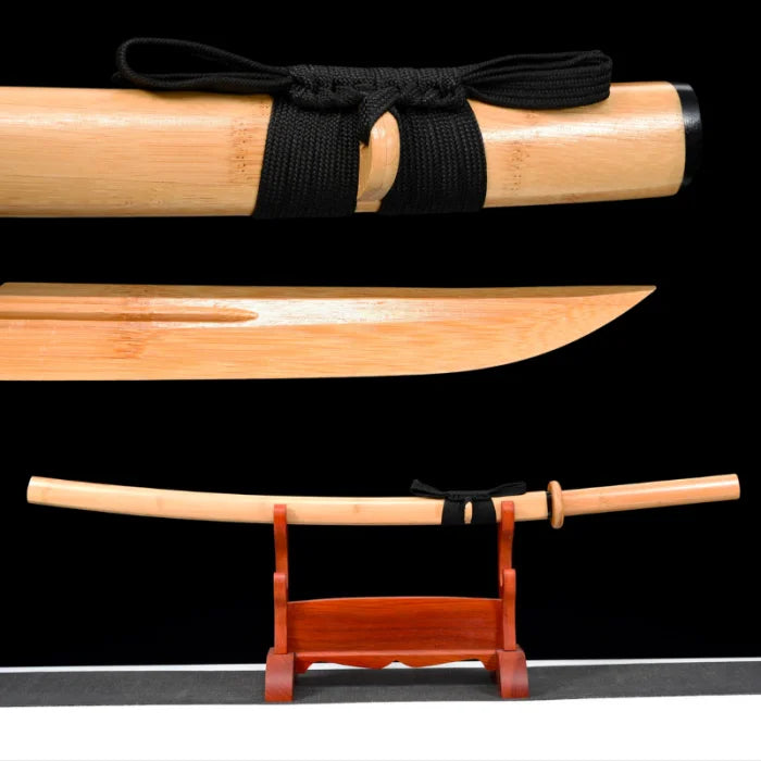 Wooden training katana