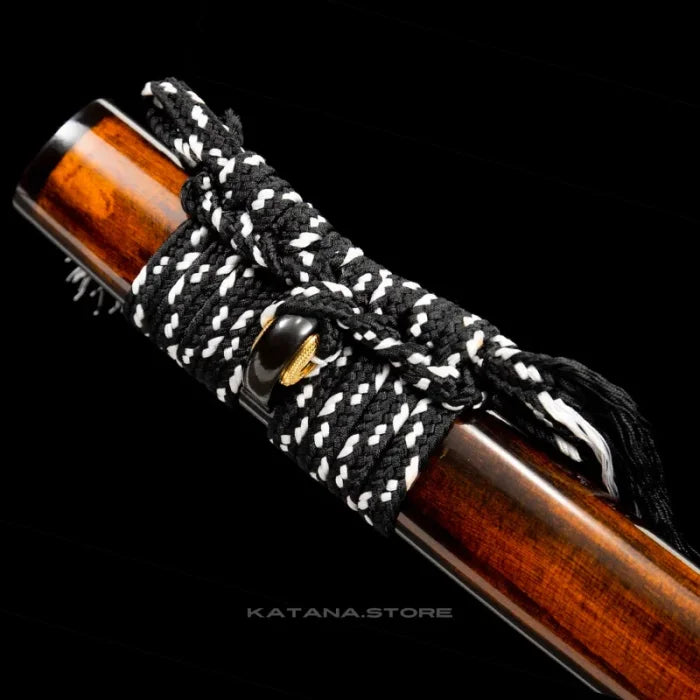 Black and Brown Katana