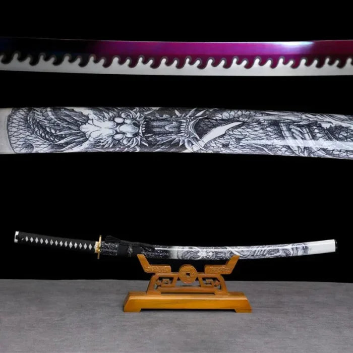 Katana Ratalosse Katana Negra Morada y Plata | Katana