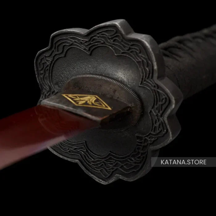 Red and Black Katana