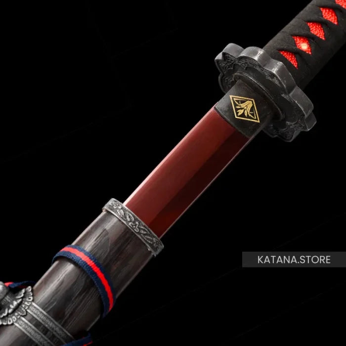 Red and Black Katana