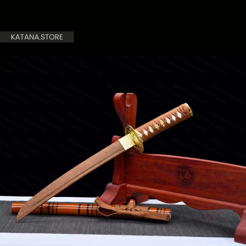 Small wooden katana