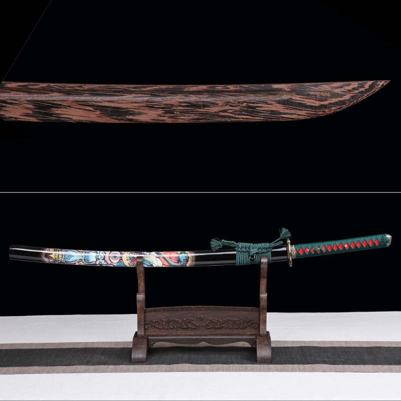 Wooden katana replica